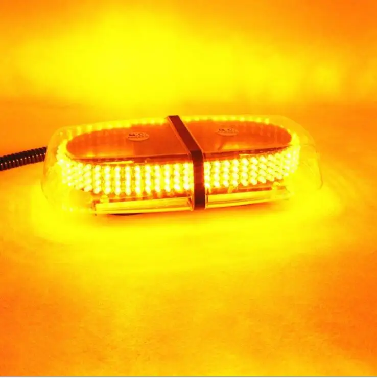 240 LED Янтарный аварийный предупреждающий светодиодный мини бар стробоскоп с