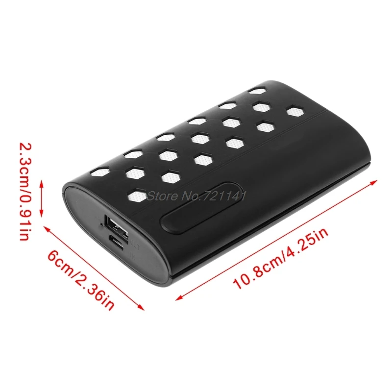 USB 3x18650 Держатель зарядного устройства блок питания чехол для хранения корпуса