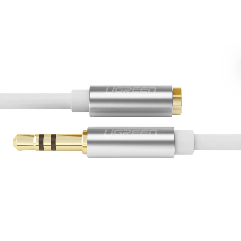 lengthened meters on parent fever computer headphone extension line extended 3.5mm audio public green linked AV118 | Мобильные