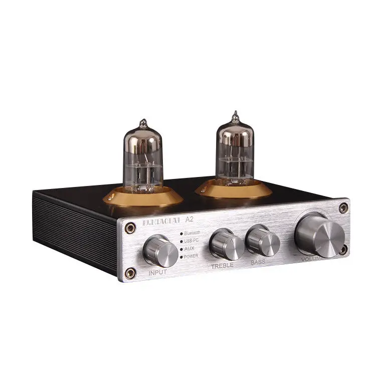 Предусилитель DIYERZONE Tube 6N3 Bluetooth 5 0 Tone HiFi USB предусилитель (звуковая карта)