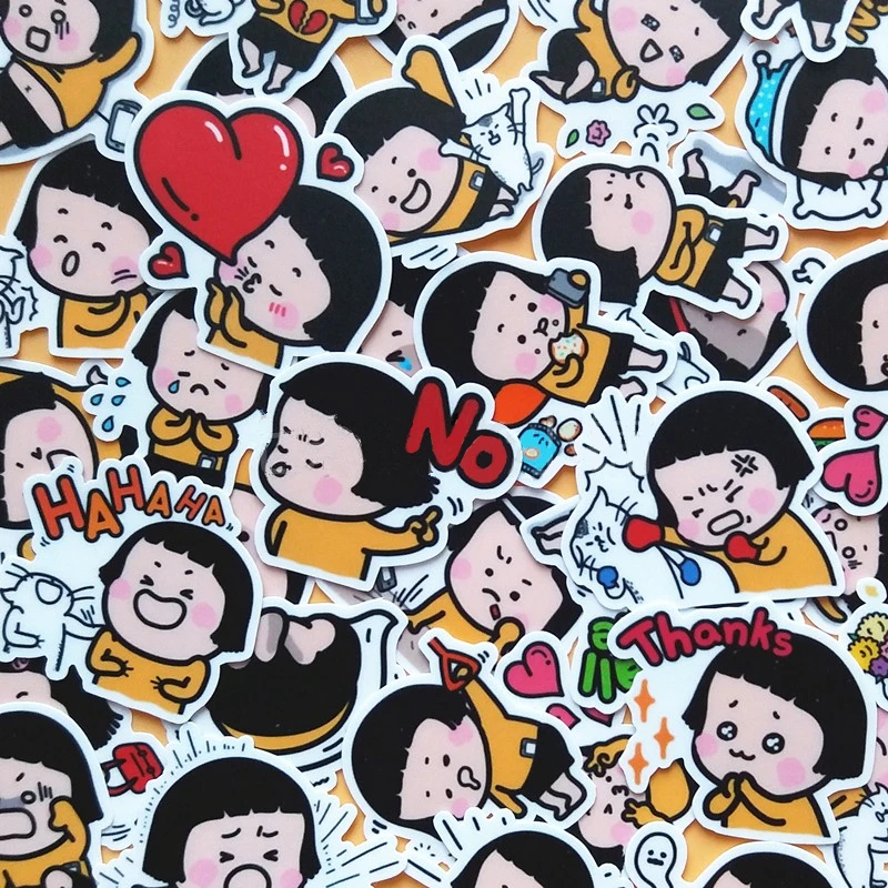 40 шт. креативные милые kawaii самодельные любовь девушки Скрапбукинг