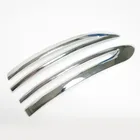 ABS хром для Nissan Versa SR 2015-2019 аксессуары для боковой двери автомобиля зеркало заднего вида Декоративная полоса крышка отделка стикер Стайлинг