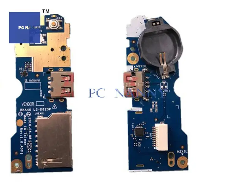 PCNANNY для Dell 7460 Мощность Плата USB 08N7VD LS D823P 0PV0JJ Динамик ЖК кабель 0JGP2V DC02002I500 hdd