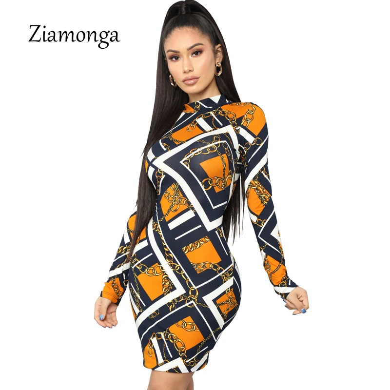 Женское винтажное мини-платье Ziamonga повседневное Короткое облегающее платье с