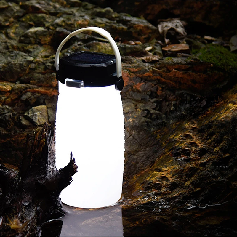 USB Перезаряжаемые Солнечный кемпинговый светильник воды для занятий спортом 3