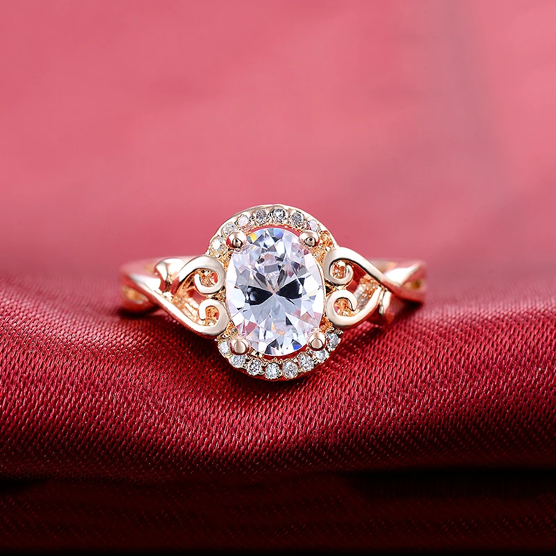 Модные ювелирные изделия Cincin Wanita вечерние Обручальные кольца для женщин