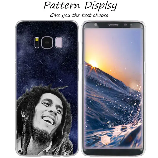 011 MLLSE рэгги Боб Марли модный прозрачный чехол для samsung Galaxy S10 Lite S9 S8 плюс S7 S6 край S5 S4 мини Лидер продаж - Цвет: 011