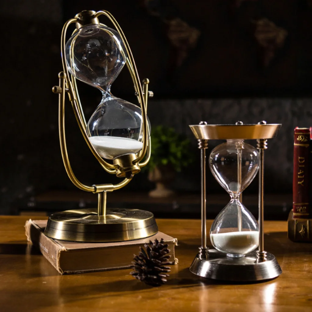 Песочные часы ручной работы 30 мин часы-таймер с обратным отсчетом 1 шт. | Дом и сад