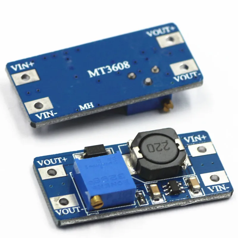 Повышающий преобразователь постоянного тока 2 шт. Модуль питания а с в 24 на выход 5