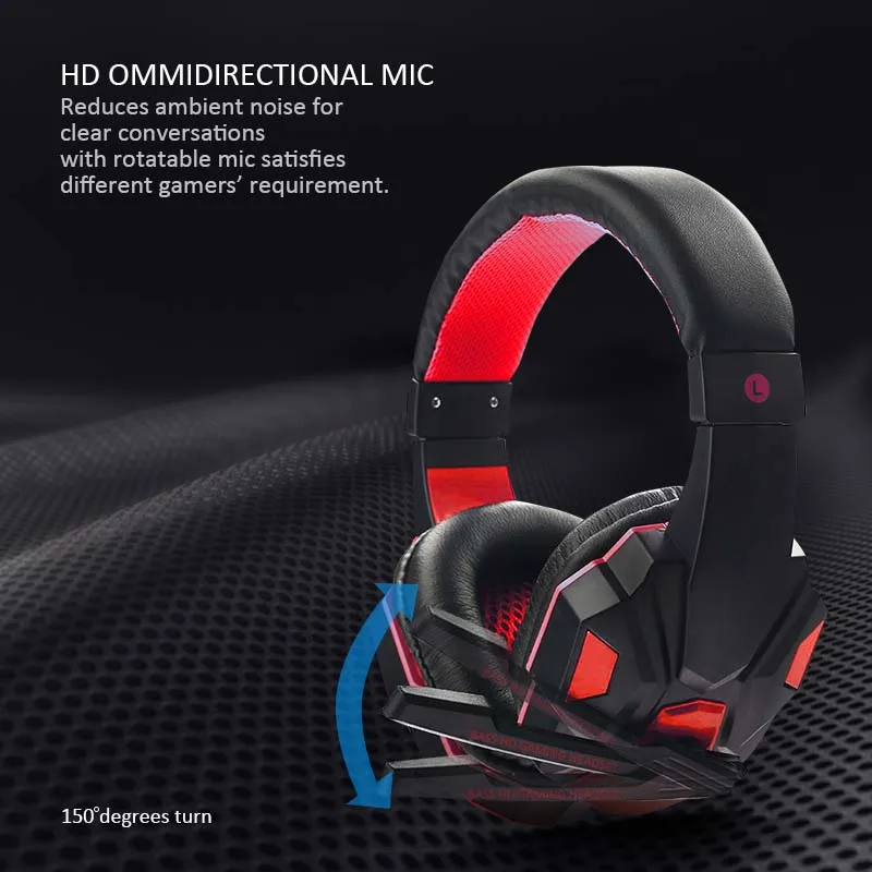 MagiftSY830 Игровые наушники звуковой эффект с свет за ухо светящийся 3.5 мм стерео USB