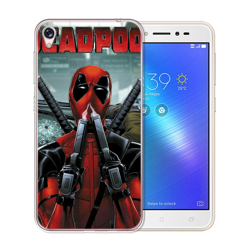 Супермен Мстители Дэдпул 4 Сова для Asus Zenfone Live ZB501KL Max 3 Pro M1 ZB602KL ZC520KL ZC520TL чехол