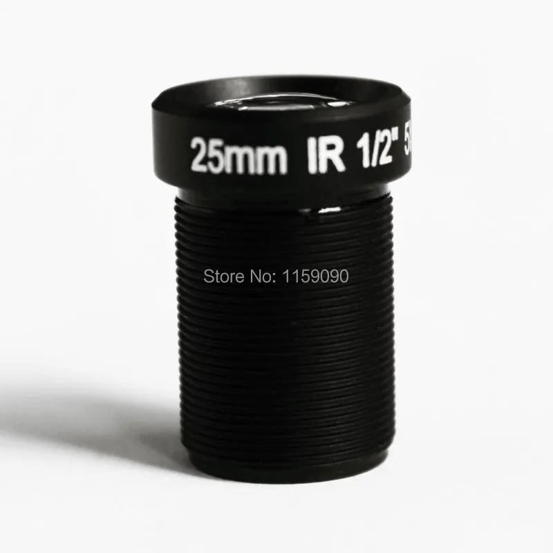 HD 5mp 25 мм объектив видеонаблюдения 1/2 "Фиксированная диафрагма