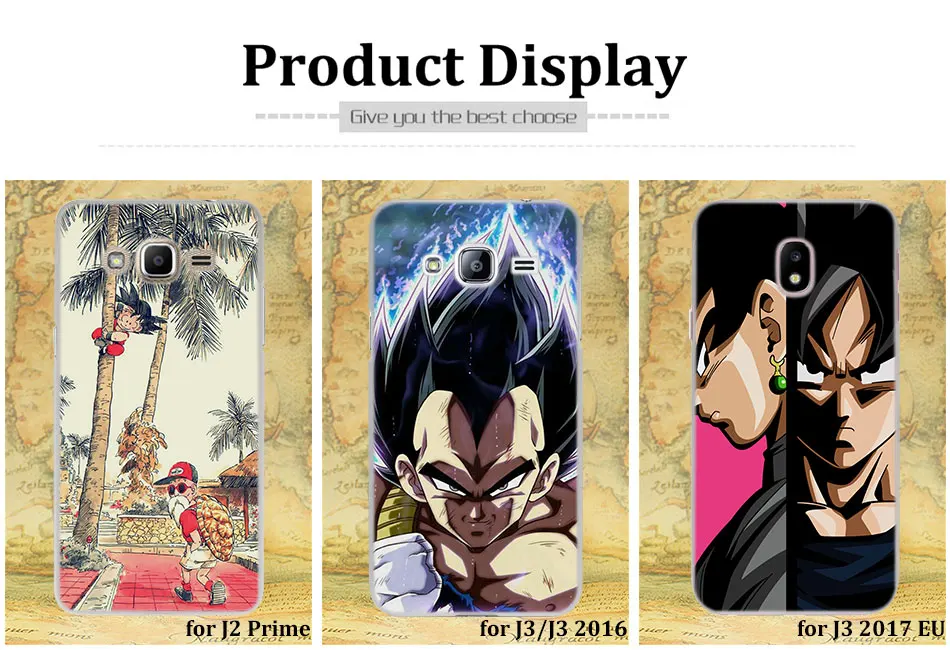 Dragon Ball Z Goku чехол для телефона для Samsung Galaxy J3 J4 J6 плюс J7 J8 J5 J7 твёрдый ПК лучшего качества Coque fundas чехол