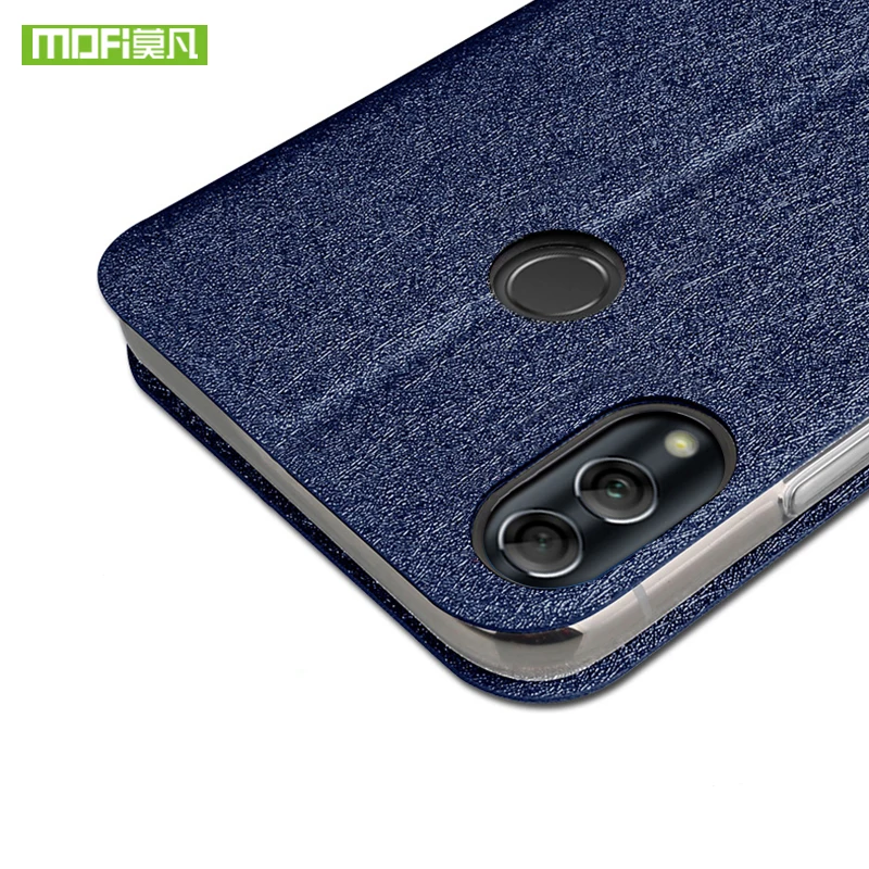 MOFi для huawei P Smart 2019 чехол силиконовый Чехол кожаный PU флип 6 21 fundas |