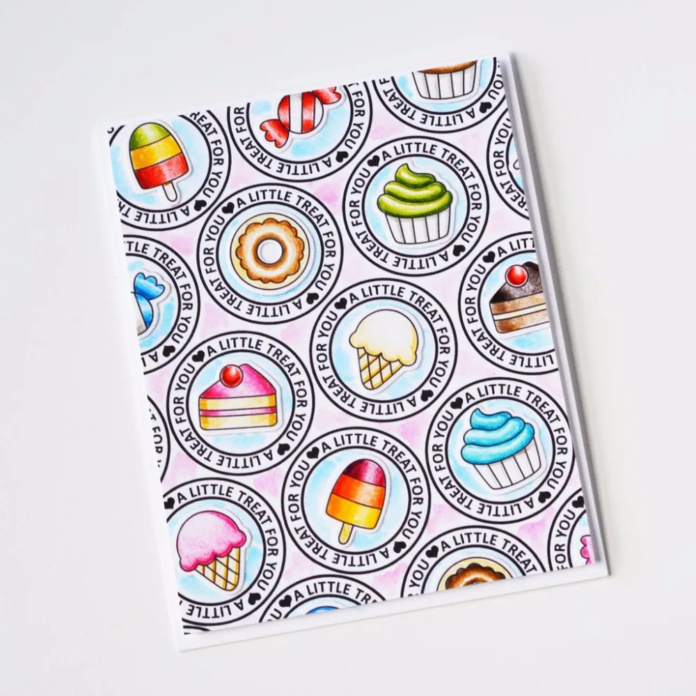 SP Мороженое крышка украшения Очистить штампы/дети ясно штампы и штампов для