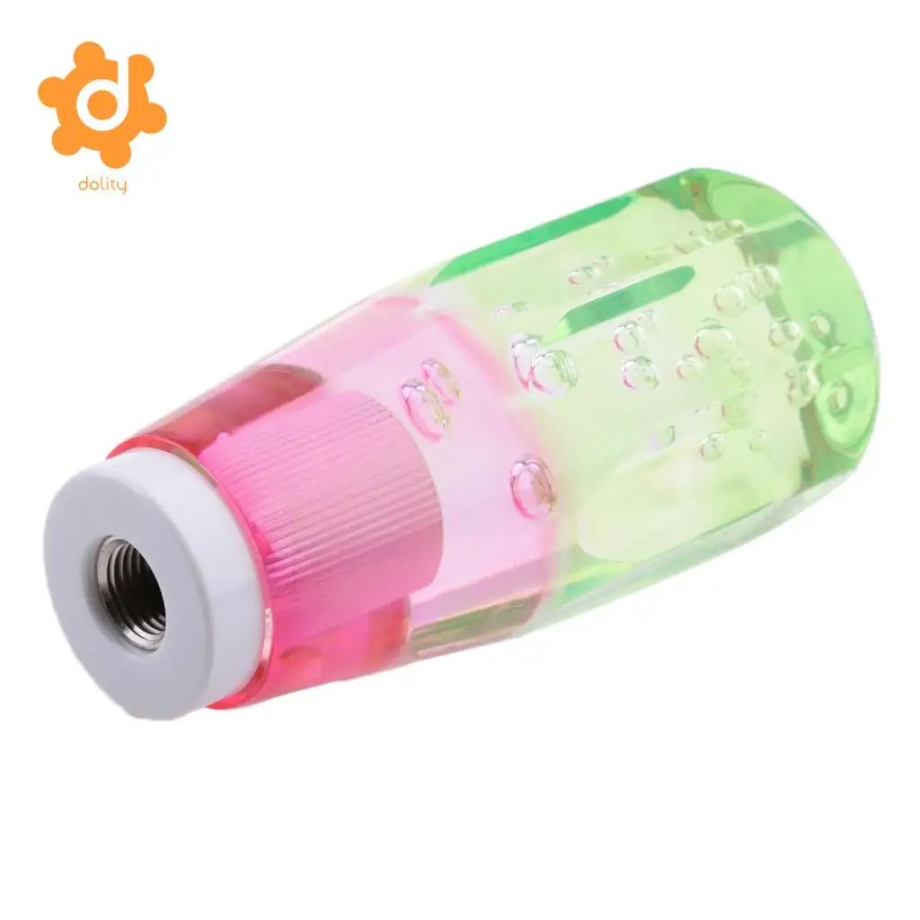 10 см автомобильная ручка переключения передач Bubble Styling светодиодный светильник USB зарядное устройство адаптеры