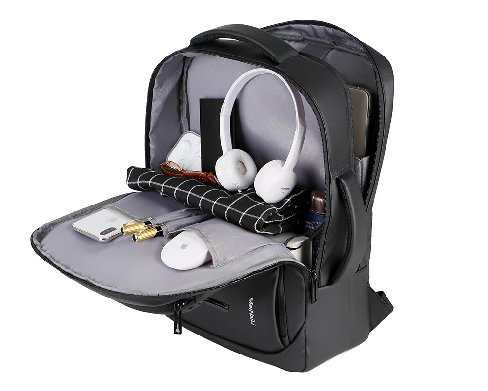 Мужской рюкзак деловой ноутбук 15 6 дюйма сумка для ноутбука путешествий USB