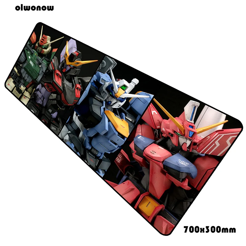GUNDAM padmouse Новое поступление 700x300x2 мм коврик мышь Notbook компьютерная коврик для мыши esports игровой коврик для мыши геймер коврики для ноутбука - Цвет: Size 700x300x2mm