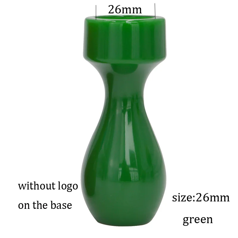 26green-withoutlogo DScosmetic Большая кисть для бритья из смолы, ручка, подходит для 24 мм/26 мм, щетка для волос барсука, инструмент для бритья, сделай сам - Цвет: 26green-withoutlogo