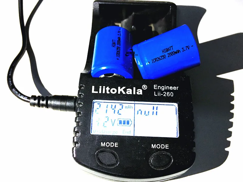 4 шт 3,7 V 2000mAh аккумулятор ICR 2AH 26350 bateria pack 3,7 V литиевый Кобальт 26650 Перезаряжаемый для умной колыбели головной фонарик