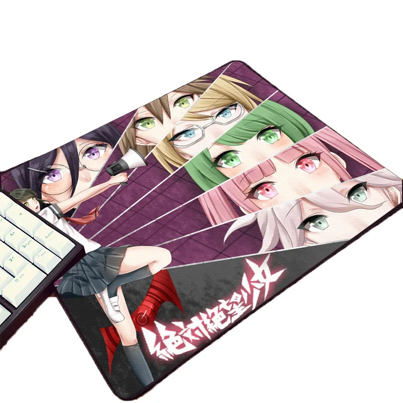 Mairuige Danganronpa V3, игровой коврик для мыши в стиле аниме, Настольный коврик для анимационного геймера, любителей комиксов