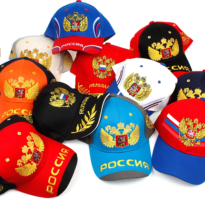 Новинка, русская двуглавая бейсбольная кепка с орлом, хлопковая черная модная мужская кепка, остроконечная Кепка, бейсболки 11 стилей