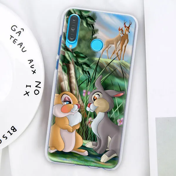 001 Bambi Thumper чехол для телефона coque для huawei P30 Pro P10 P20 P30 Lite P8 P9 Lite P Smart Plus чехол - Цвет: 001