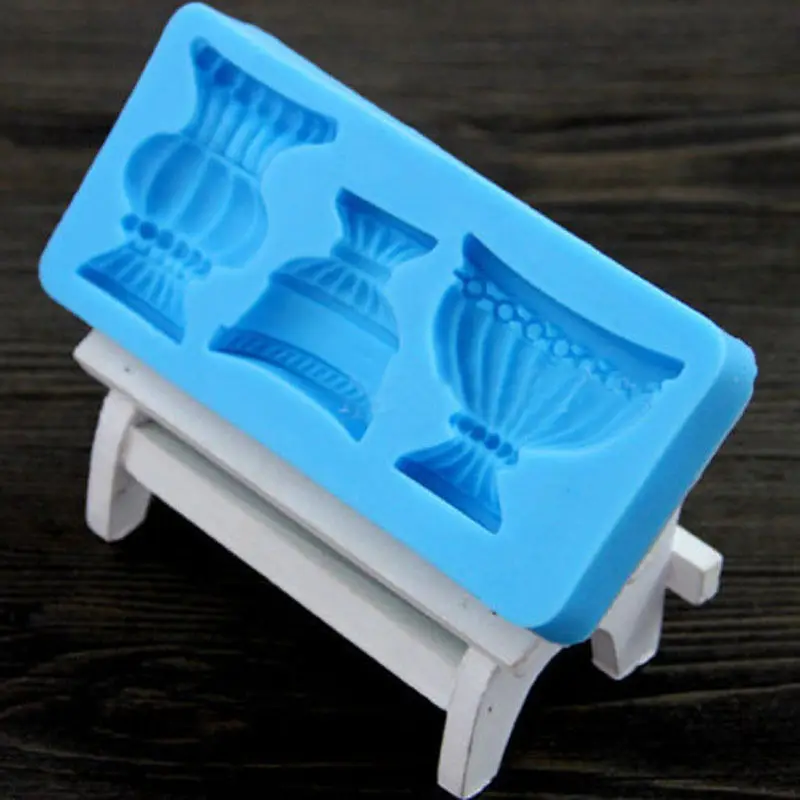 3D винтажная силиконовая форма для помадки выпечки шоколадного мыла