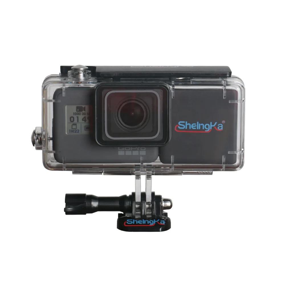 Новый внешний аккумулятор 2300 мАч с корпусом камеры боковой рамкой для GoPro Hero 5 6 Type