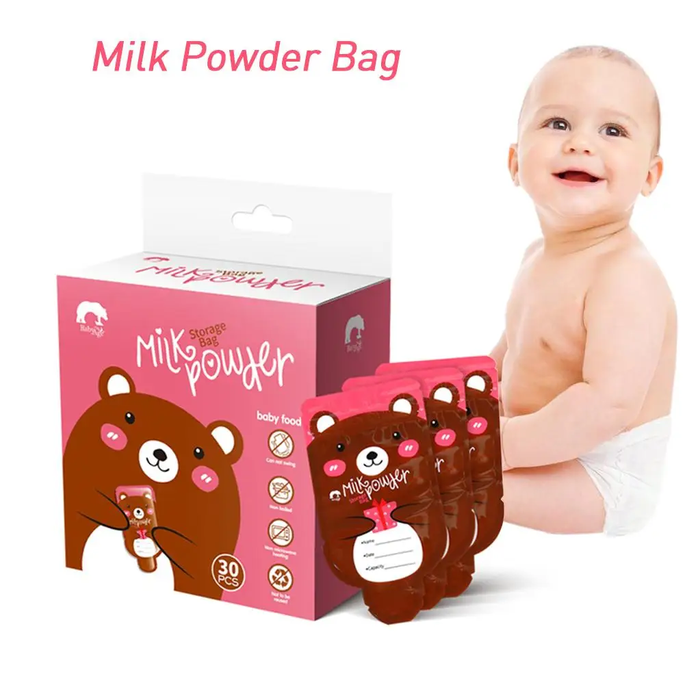 

30pcs Disposable Milk Powder Storage Bag Portable Milk Powder Box 30 Compartment Sealing Bag