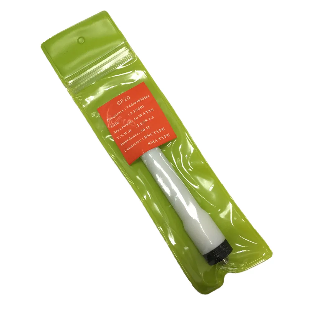 2 шт. Горячие Мини Мягкий SMA F SF20 антенны радио двухдиапазонный УКВ/UHF 144/430MHz BAOFENG UV 5R