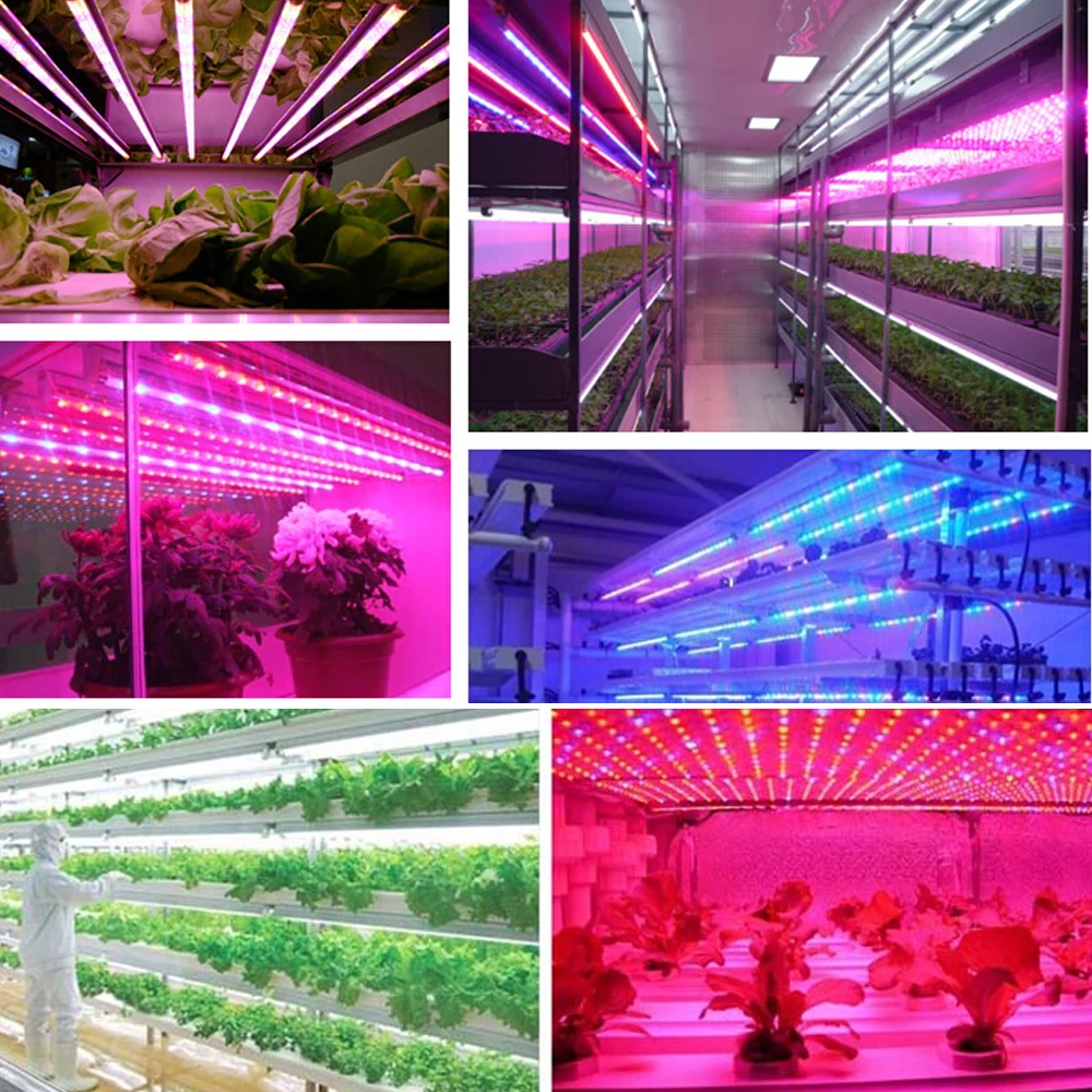 Полный спектр LED Phyto Grow Light водонепроницаемая полоса аквариумная теплица