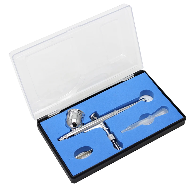 Пистолет Аэрограф OPHIR 3 Двойное действие и одиночное воздушный компрессор с баком