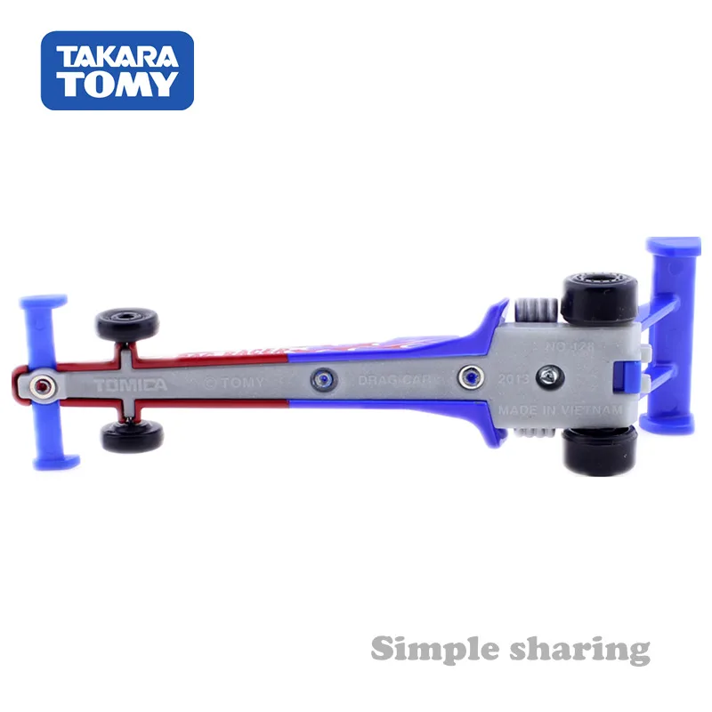 Takara Tomy Tomica no.128 Игрушечная машина для перетаскивания литья под давлением