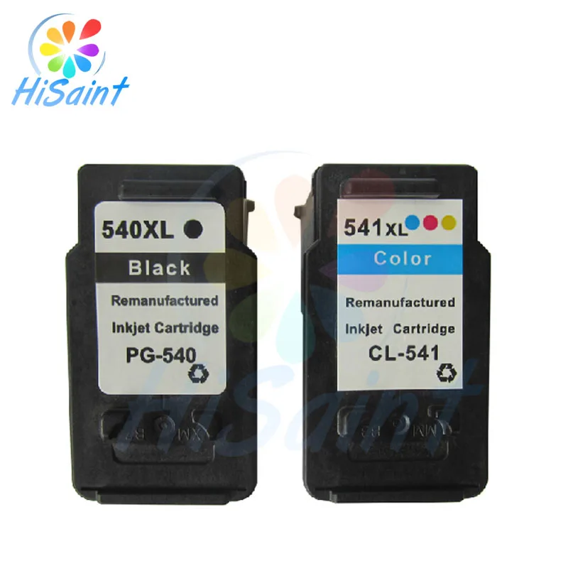 Высокая емкость для Canon 540 541 черные и цветные чернильные картриджи PG CL MG2250 MG3150 MG4150