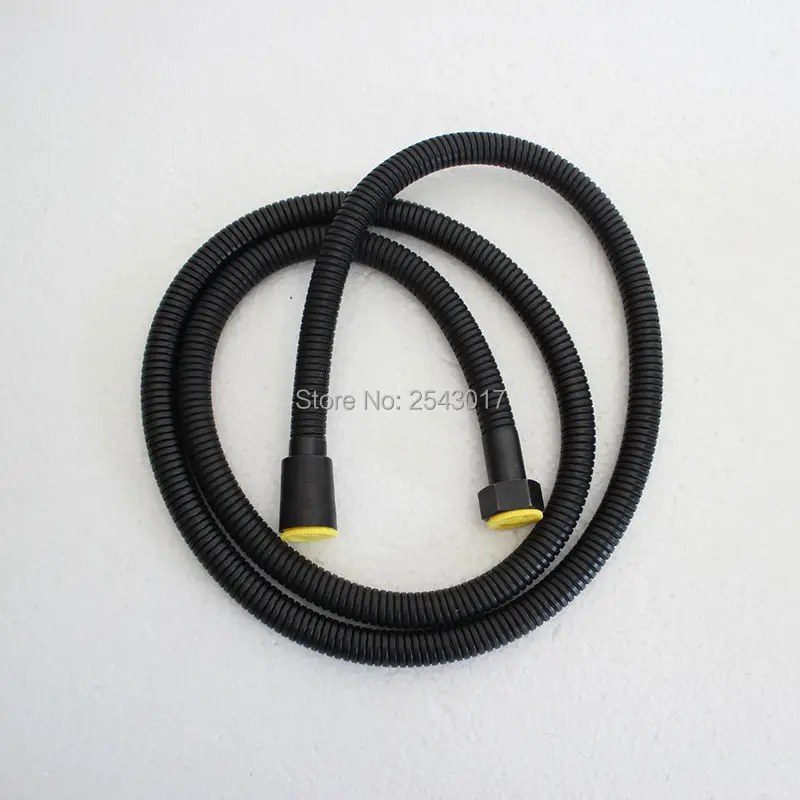 Душевой шланг G1/2 аксессуары для ванной комнаты черная бронзовая отделка длиной