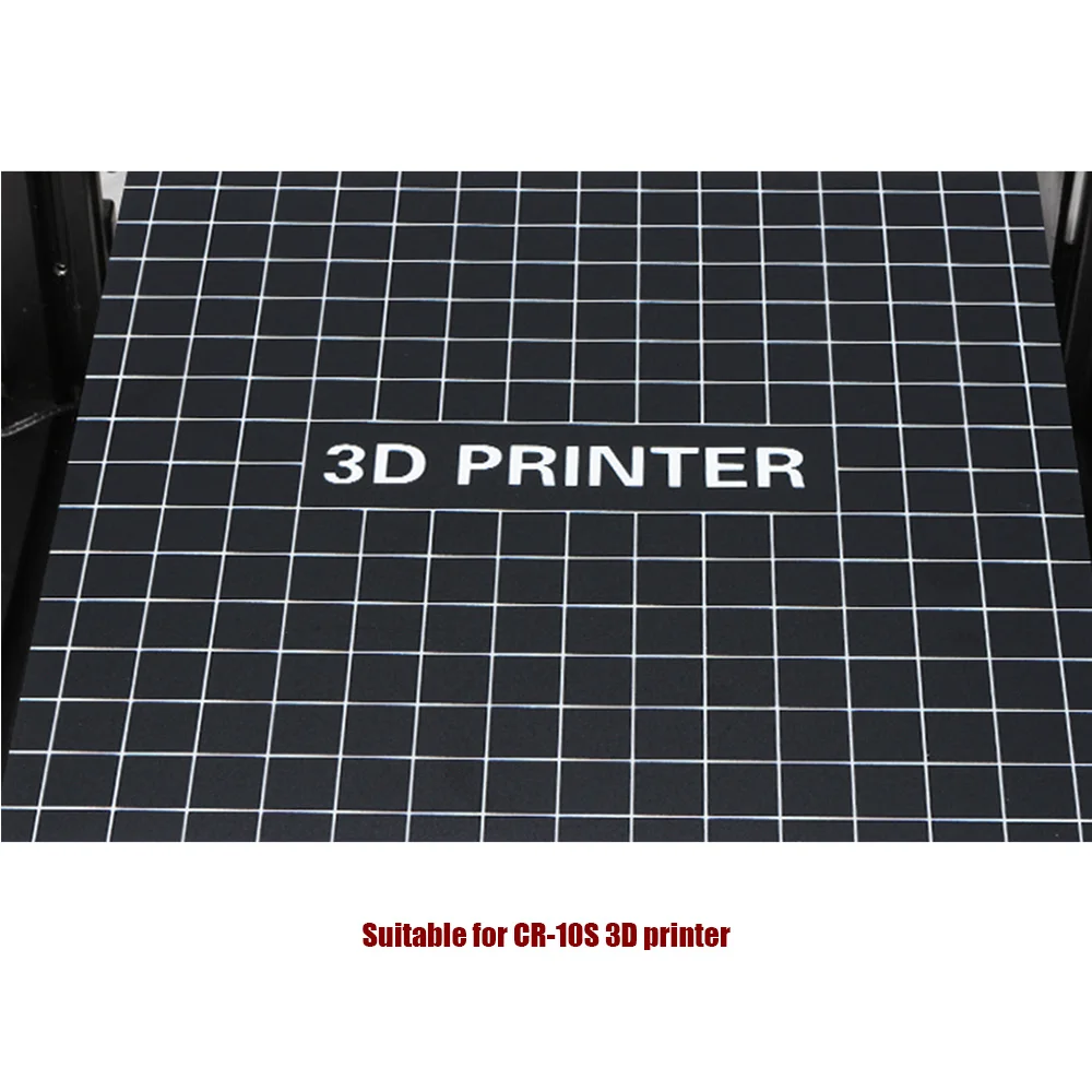 400*400 мм 3D сборки с печатной поверхностью heatкровать наклейка для платформы печати кровать лента лист для CR-10S 3d принтер аксессуары
