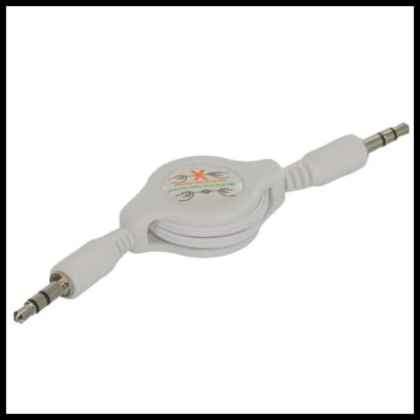 Colorful Retractable Aux Cable 3.5mm Male to Auxiliary Stereo Jack Car Audio Cord For Pod Phone Sumsun Mp3 Mp4 MP5 | Компьютеры и офис