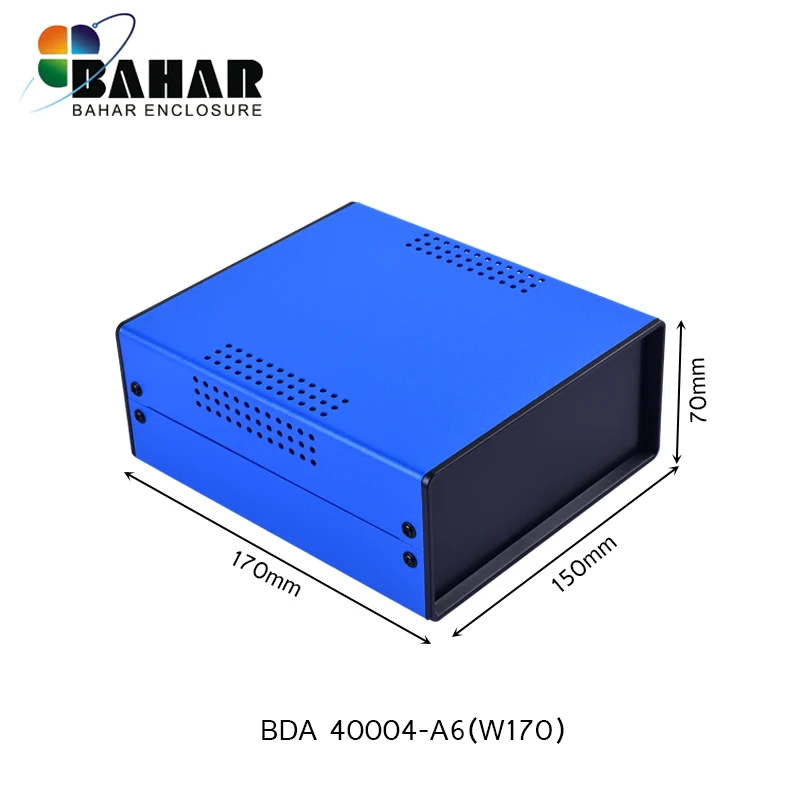 BDA40004(W170) 170*150*70 мм проект электронный железный ящик распределительная коробка для проводов на заказ Железный корпус для печатной платы