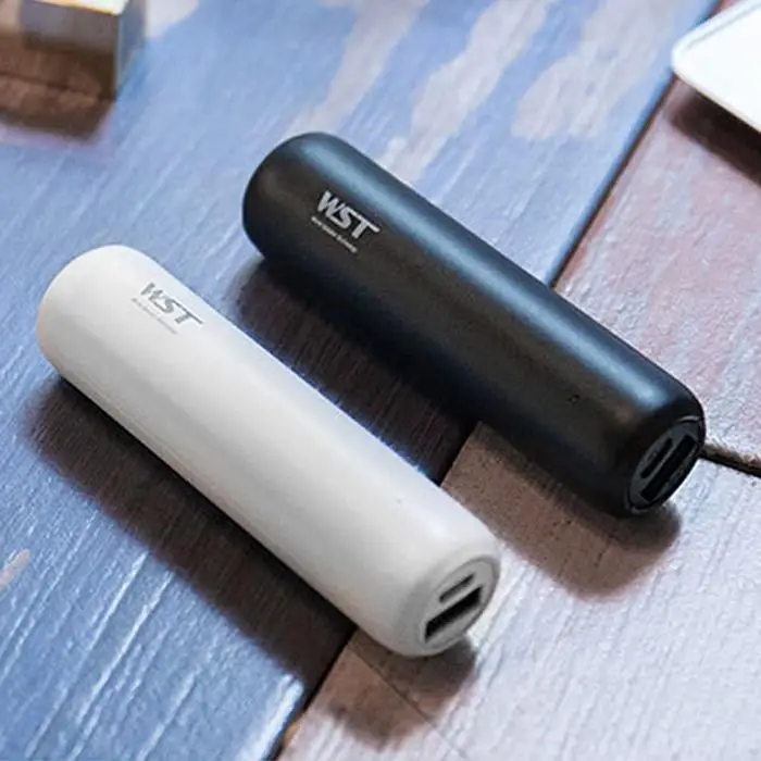 Мини 3350 мАч power Bank креативная губная помада в форме одиночный USB Мобильный Внешний