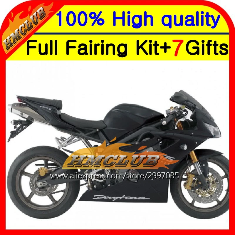 

ALL Flat black Body For TRIUMPH Daytona 675 2002 2006 2007 2008 2008 9HM71 02-08 02 03 04 05 06 07 08 08 08 Fairings Matte blac