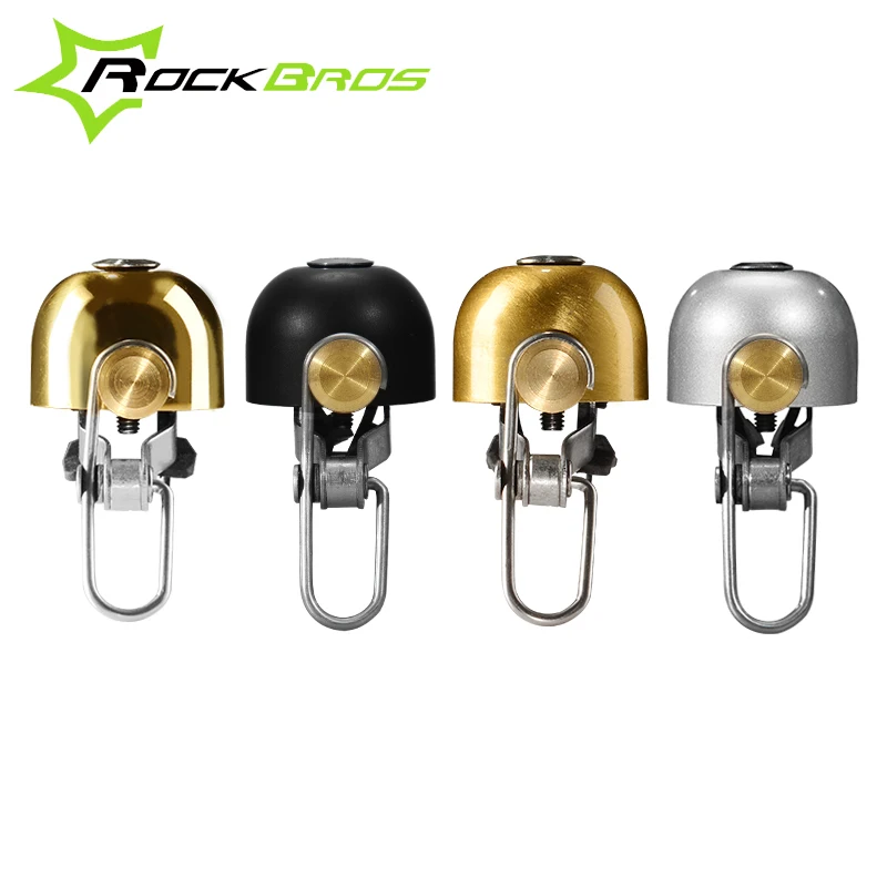 ROCKBROS велосипедный колокольчик аксессуары bicicleta timbre bici fietsbel bisiklet zil timbre bicicleta велосипедный рожок Ретро велосипедный колокольчик - изображение