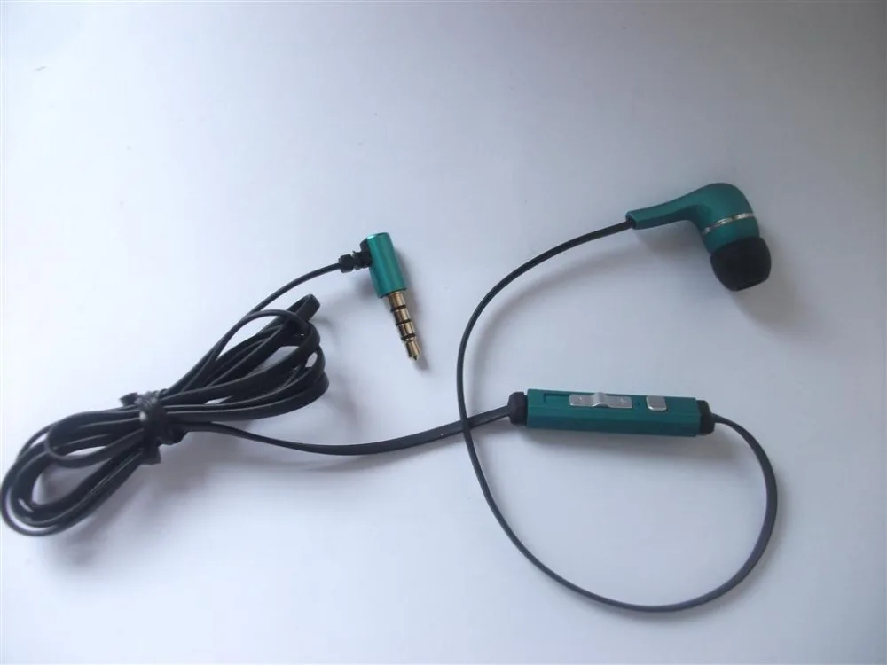 

Linhuipad 1-Bud single side in-ear earbud sport earphone with inline microphone for cellphones 500pcs/lot