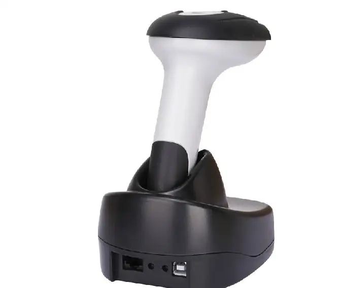 Беспроводной лазерный сканер штрих-кодов считыватель этикеток с зарядным