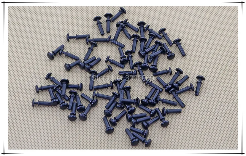 Острые белые/черные пластиковые нейлоновые заклепки R6080 R для ПК с диаметром