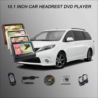 bigbigroad car headrest monitor 210 1 digital screen support usb sd dvd player games remote control for toyota sienna