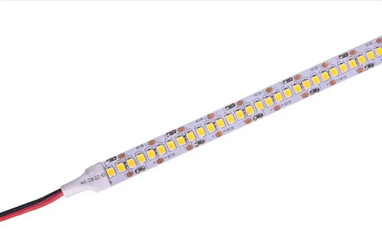 100 м/лот 10 мм PCB 2835 SMD 1200 Светодиодная лента DC12V ip20 водонепроницаемый гибкий свет 240