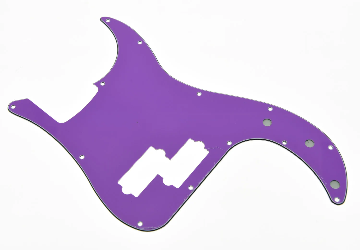 Purple Dopro P бас-накладка для защиты деки с винтами PB царапина пластина подходит для точной бас-гитары - Цвет: Purple