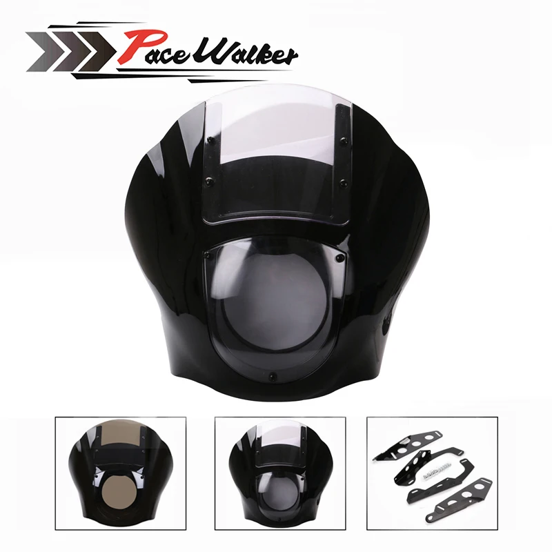 Комплект черных обтекателей из АБС пластика|fairing kit|abs fairingsportster 883 black |