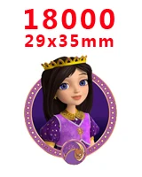 PR-18000 Принадлежности для рукоделия с изображением героев мультфильмов плоские с обратной стороны плоские смолы 30 штук. PR-17991-18249 - Цвет: PR-18000